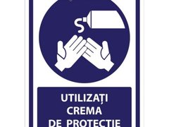 Semne pentru crema de protectie